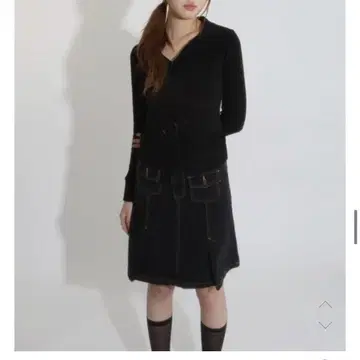 【Loulouseoul】Gemma Denim Skirt (Dark Blue) 루루서울 Gemma Denim Skirt (Dark Blue) | 브랜드 중고거래