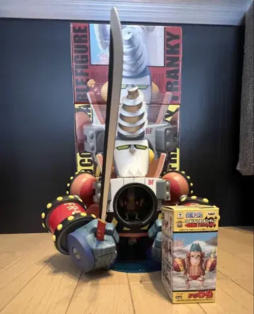 원피스 프랭키 장군 & 프랭키 피규어 약 30cm