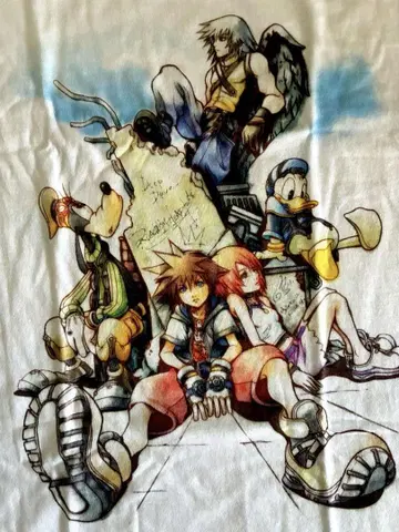 킹덤하츠 KINGDOM HEARTS 캐릭터 티셔츠 디즈니