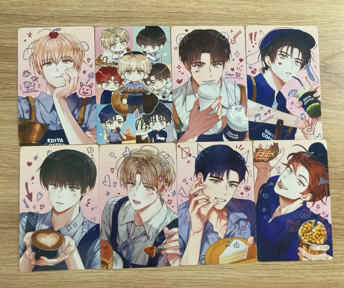 Debuting or Die Ediya Collaboration Photocards Bulk