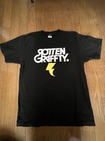 ROTTEN GRIFFTY 티셔츠 L 사이즈 블랙
