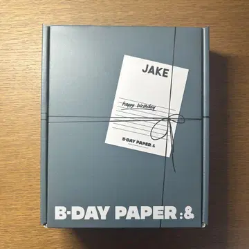 ENHYPEN B-DAY paper 제이크 누락 없음