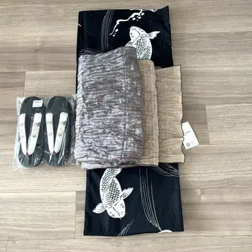 Nico antique 잉어 패턴 유카타 F 사이즈