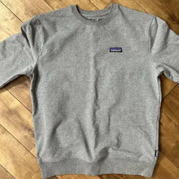 Patagonia 그레이 맨투맨 트레이닝복
