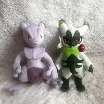 뮤우와 냐로테 봉제 인형 세트