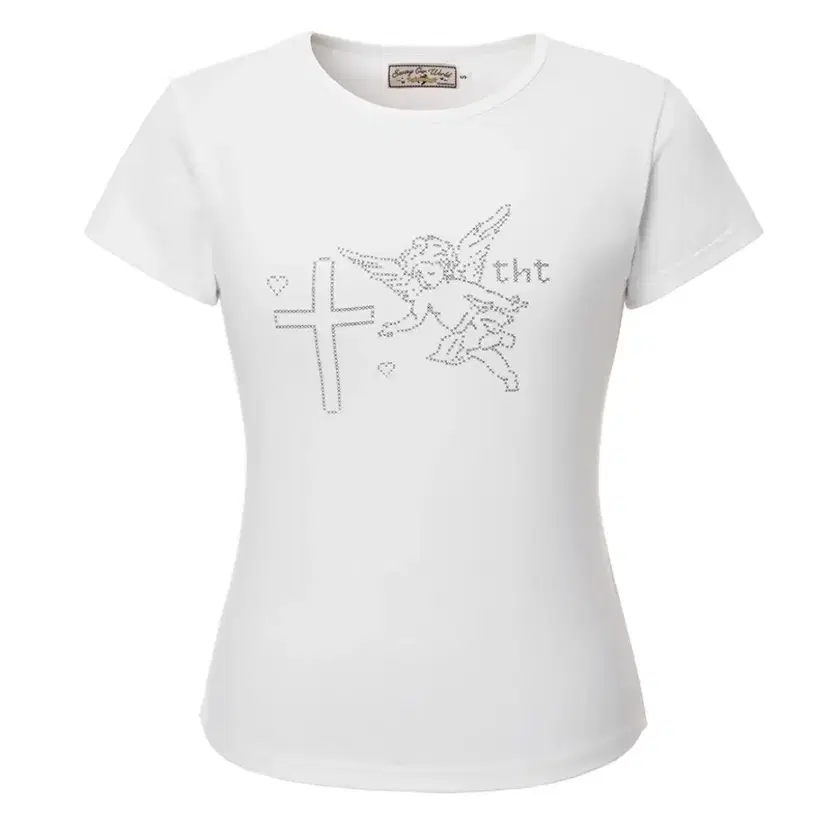 threetimes ♥ 333 Angel tee /追跡付 threetimes】 333 Angel tee /追跡付 (threetimes/Tシャツ