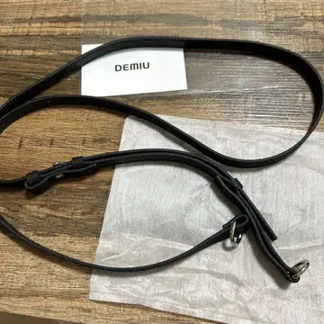 데뮤우 REMY POCHE STRAP 140cm 스트랩 블랙