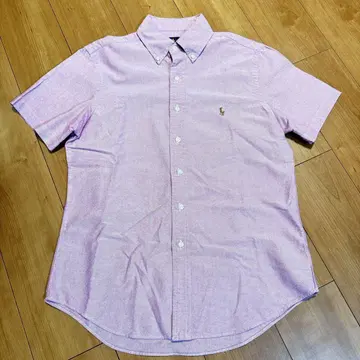 RALPH LAUREN 현행 택 시어서커 스트라이프 셔츠