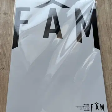 timelesz 타임리스 FAM 팜플렛 투어 굿즈