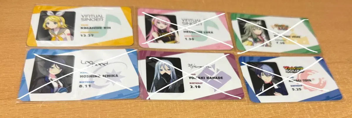 For Exchange) Project Sekai ID Card Animate Plus pre-order benefit