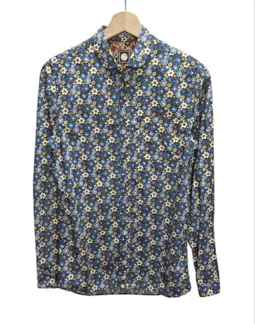 Pretty Green 플라워 올 패턴 셔츠 / SLIM FIT