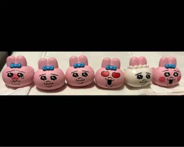 빤쮸토끼 반지 가챠가챠 컴플리트 세트