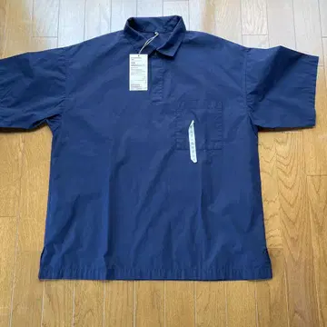 무인양품 MUJI 미사용 새상품 택 포함 냉감 반팔 피케 셔츠