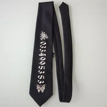 BA-TSU CLUB 바츠 클럽 자수 넥타이 미사용