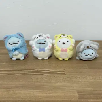 스미코구라시 테노리 봉제 인형 토카게 시로쿠마 호랑이 쥐 코알라