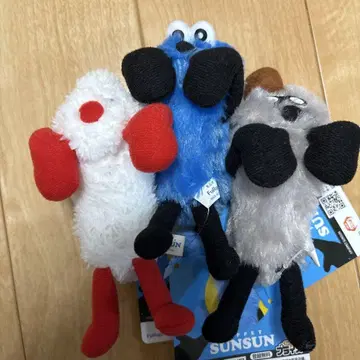 퍼펫 순순 걸이 마스코트 3종 세트