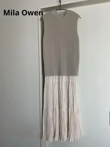 Mila Owen 슬리브리스 원피스