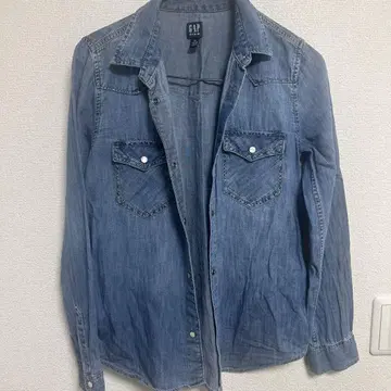 GAP 데님 자켓 XXS 데님 블루