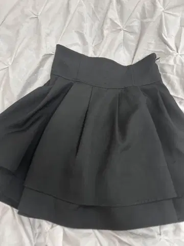 블랙 플레어 스커트 evelyn