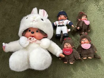 몬치치 봉제 인형 세키구치 빈티지