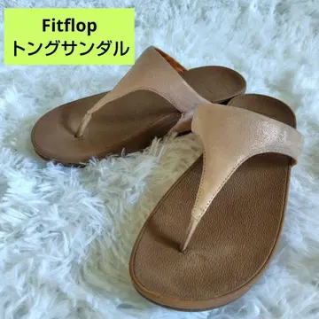 핏플랍 핏플랍 라메 플립플랍 가죽 통굽 소프트