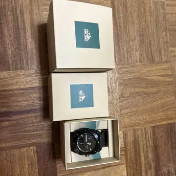 프로트렉 아날로그 디지털 손목시계 블랙