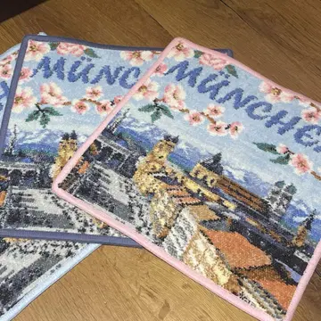 페이러 FEILER 독일 뮌헨 한정 3매 세트 MUNCHEN