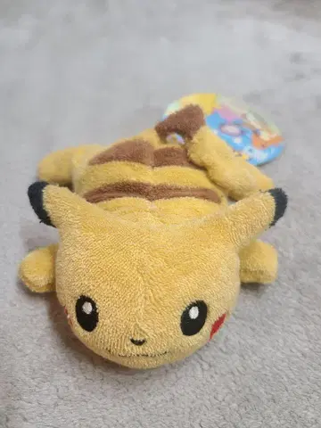 TOMY 포켓몬 쿠타쿠타 포켓몬 피카츄 봉제 인형 레트로 당시 상품