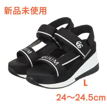 Muum MUUM 66 로고 통굽 스포츠 샌들 L 24~24.5cm