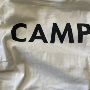 SNOW PEAK CAMP 티셔츠 화이트