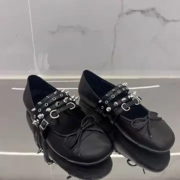 ABRA Spike Ballerina Flats 화이트 36