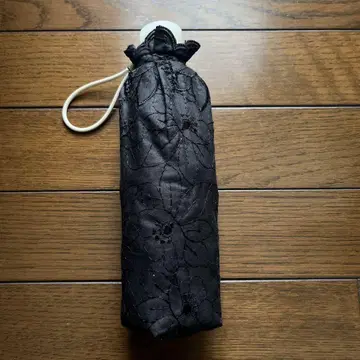 민톤 접이식 양산 블랙