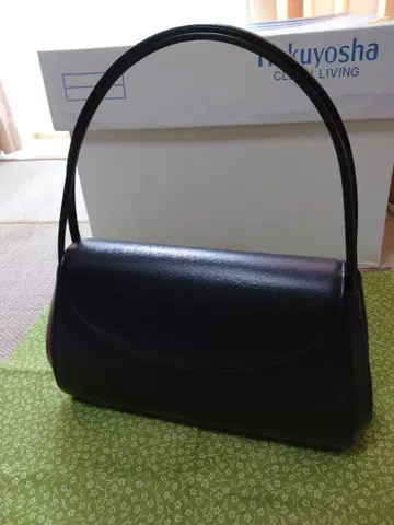 미사용 새상품 키타무라 블랙 포멀 백