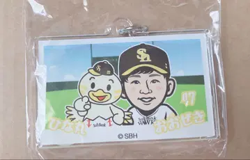 와카타카 가챠 호크스 오제키 토모히사 아크릴 키링