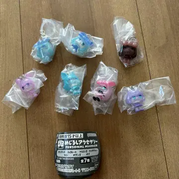 치요코 메지루시 액세서리 굿즈 키링 총 7종 컴플리트