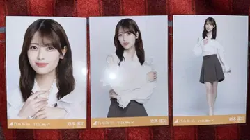 노기자카46 이와모토 렌카 빅 보타이 블라우스 컴프