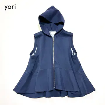 A71 yori 집업 후드티 페플럼 프릴 후디드 후드티