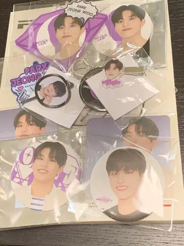 TREASURE 정우 캔뱃지 세트