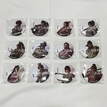 진 삼국무쌍 ORIGINS 상하이 캔뱃지 12종 세트