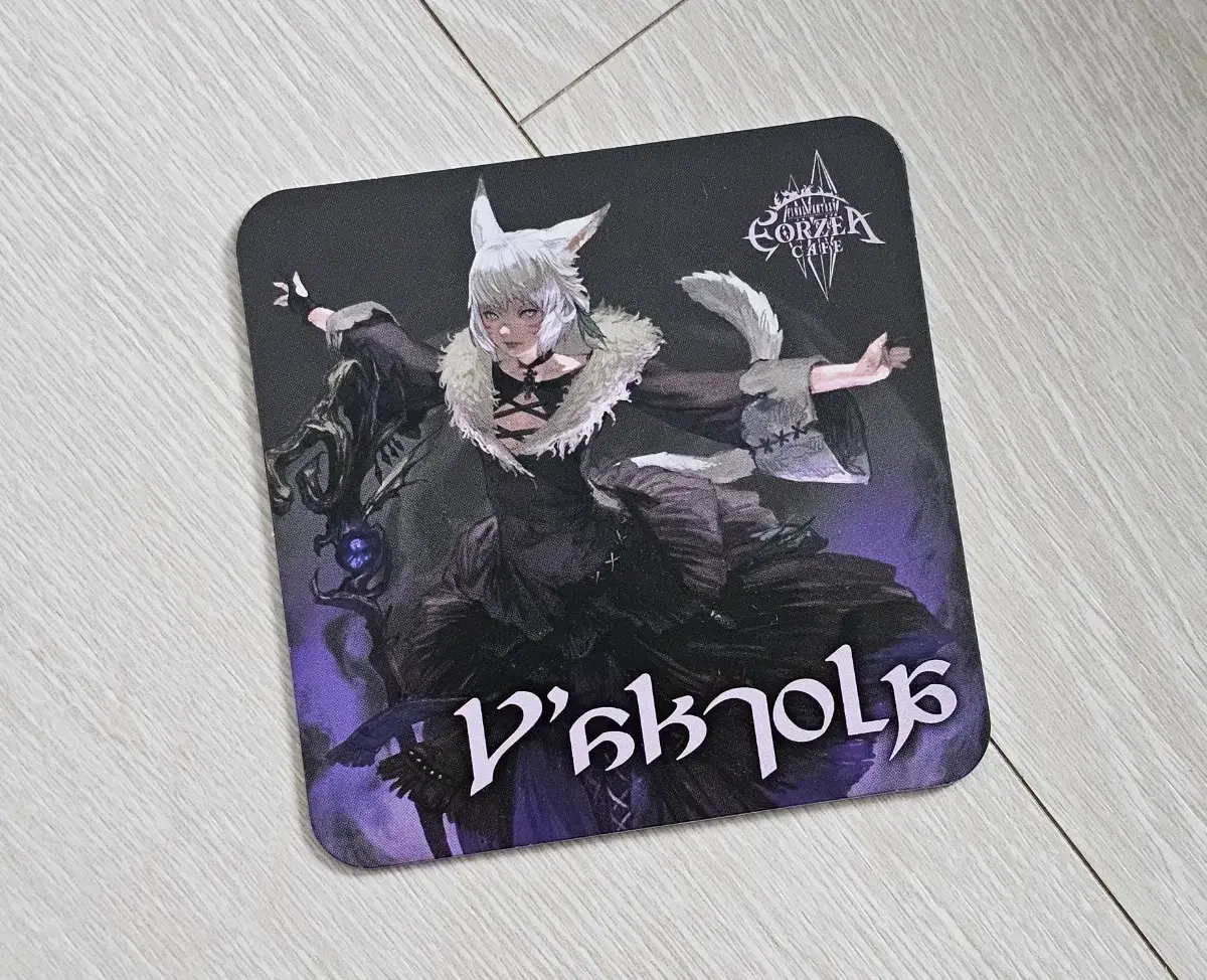 Final Fantasy XIV Eorzea Cafe Y'shtola Coaster