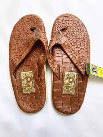 Island Slipper 악어 엠보싱 US9