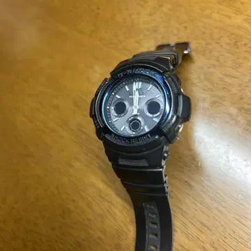 G-SHOCK 아날로그 디지털 콤비네이션 블랙