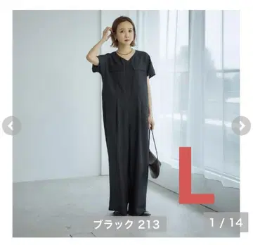시마무라 mysa closet 다나카 리나 올인원 블랙 L