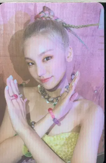 ITZY YEJI 트레이딩 카드