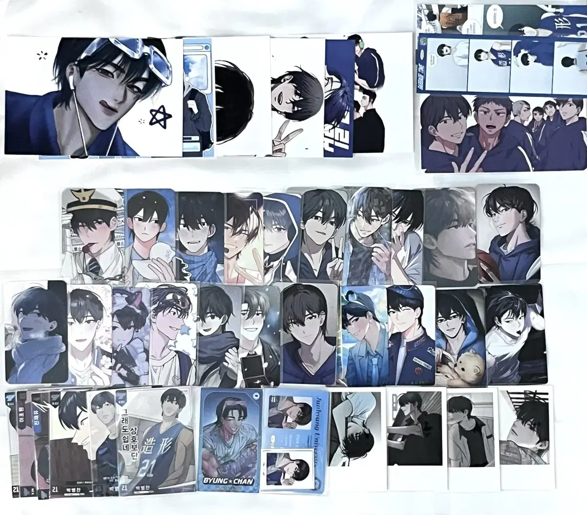 Garbage Time Park Byungchan Johyung High School unofficial photocard, postcard, collecting card bulk