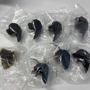 제일복권 고질라 G상 몬스터 헤드 마그넷 8개 세트