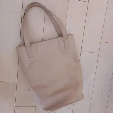 히로후 버킷 토트백 베이지