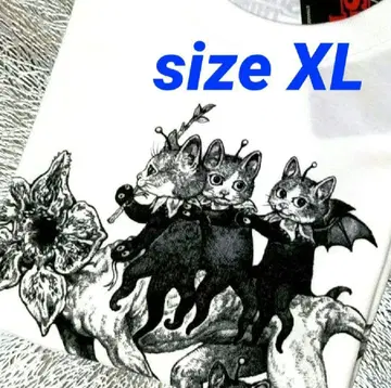 XL 사이즈 미사용 새상품 티셔츠 히구치 유코 2 그라니프