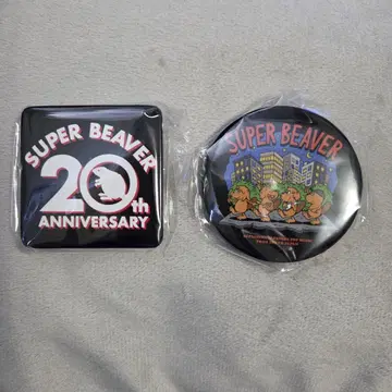 SUPER BEAVER 20th Anniversary 가챠 캔뱃지 새상품