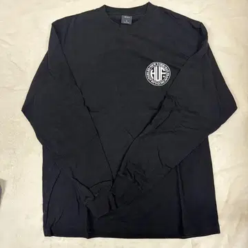 HUF 블랙 긴팔 셔츠 M